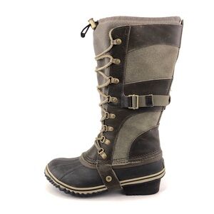 Sorel Conquest Carly Waterproof Tall Winter Boots 7